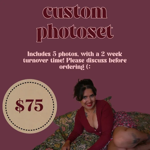 CUSTOM PHOTO SET