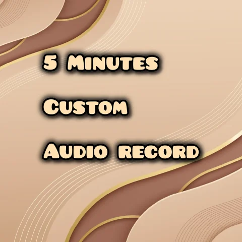 5 Minutes Custom Audio Record