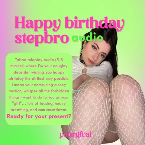 Happy Birthday Stepbro