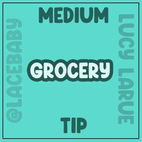 Medium Grocery Tip