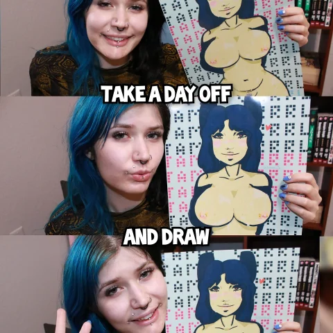 TAKE A DAY OFF AND DRAW