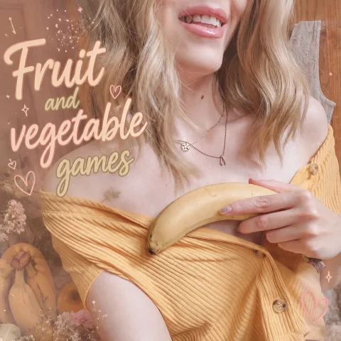 Pictures of masturbating with fruits and vegetables