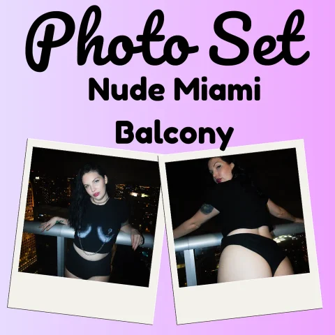 Nude Miami Balcony Set