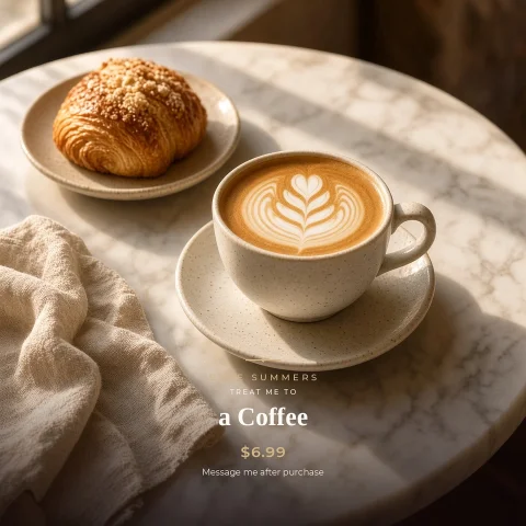 Treat Me To a Coffee