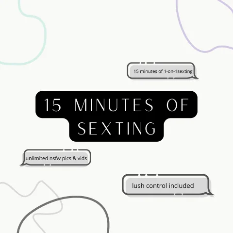 15 minutes of sexting