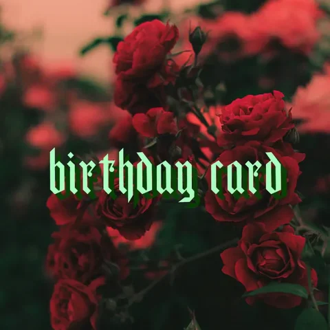 Custom Birthday Card