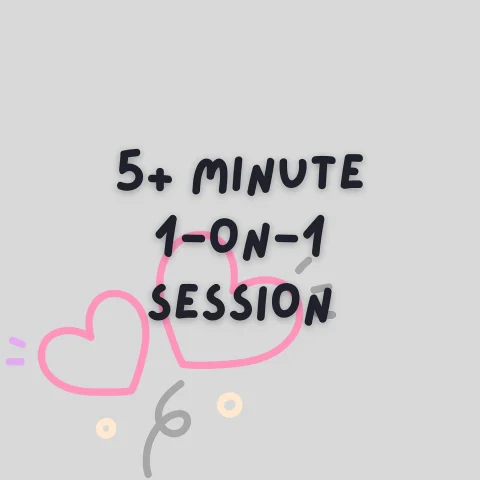 5 minute private sesh