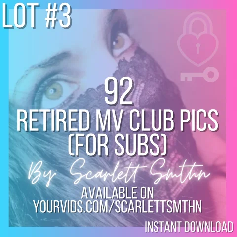 92 Retired MV Sub Club Photos - Exclusive Lot3