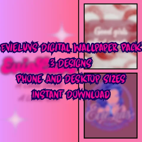 EvieLuvs Digital Wallpaper Pack