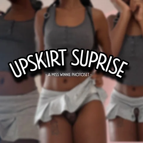 Upskirt Suprise- 24PC Photoset
