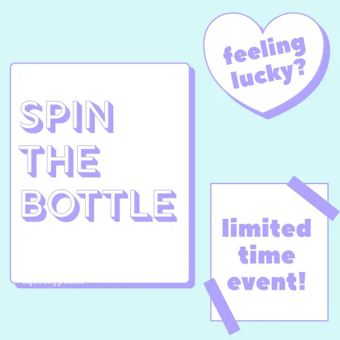 game of the week SPIN THE BOTTLE