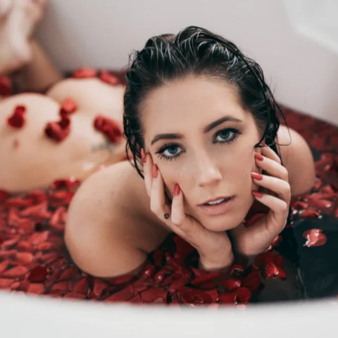 Rose Petal Bath Photoset