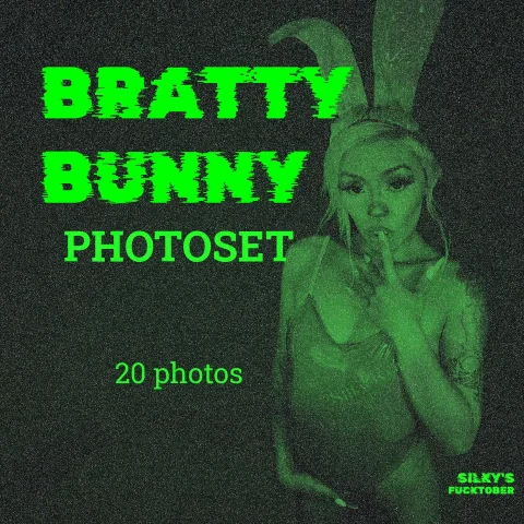 Bratty Bunny Photoset - FUCKTOBER 2026