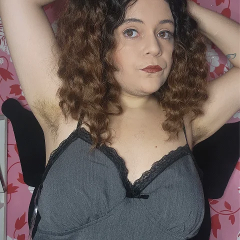 MILF HAIRY ARMPITS GRAY TANK TOP