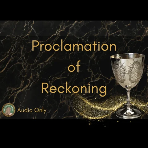 Proclamation of Reckoning Audio Only