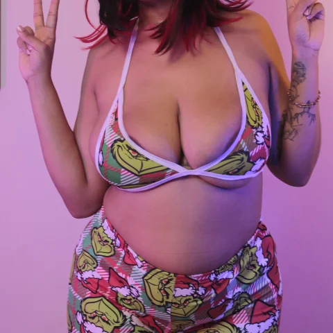 Christmas Photo Shoot The Chubby Stepmother