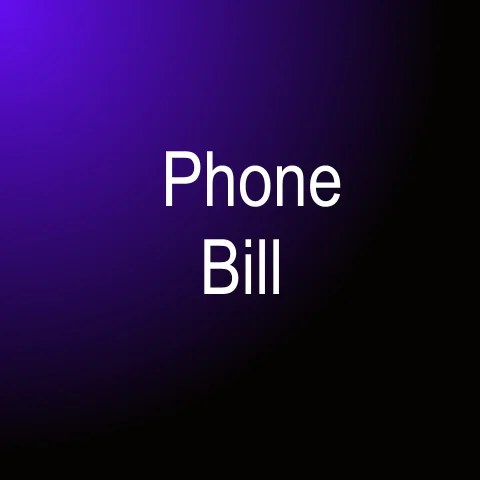 Phone Bill