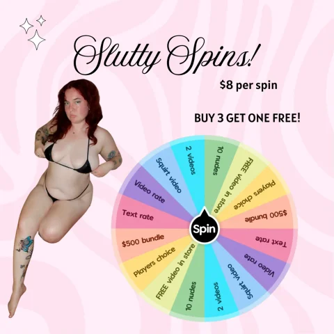 Slutty Wheel Spin!