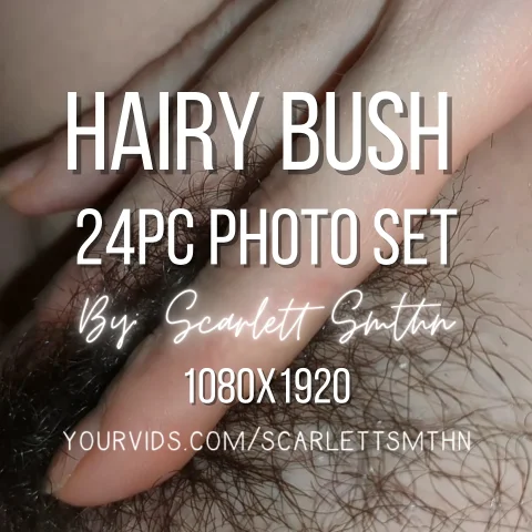Hairy Bush 24pc Photo set