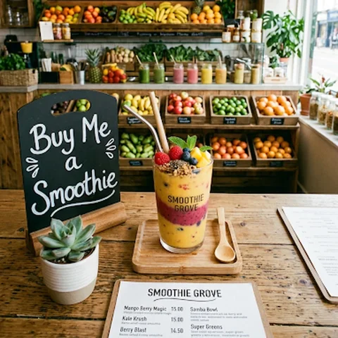 Buy Me a Smoothie - Support My Day & Get a Personal Update