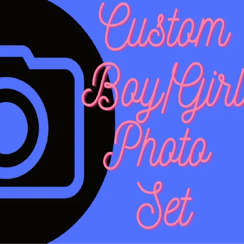 Custom Boy Girl Photo Set