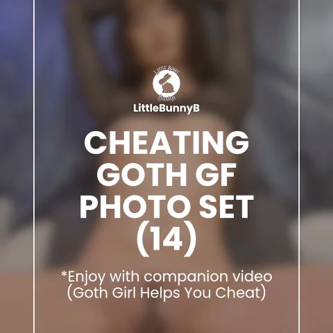 Cheating Goth GF Photo Set