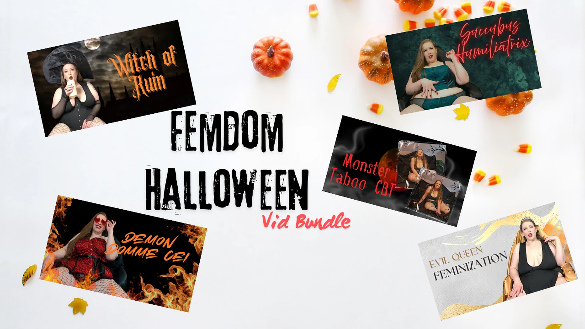 Femdom Halloween Vid Bundle