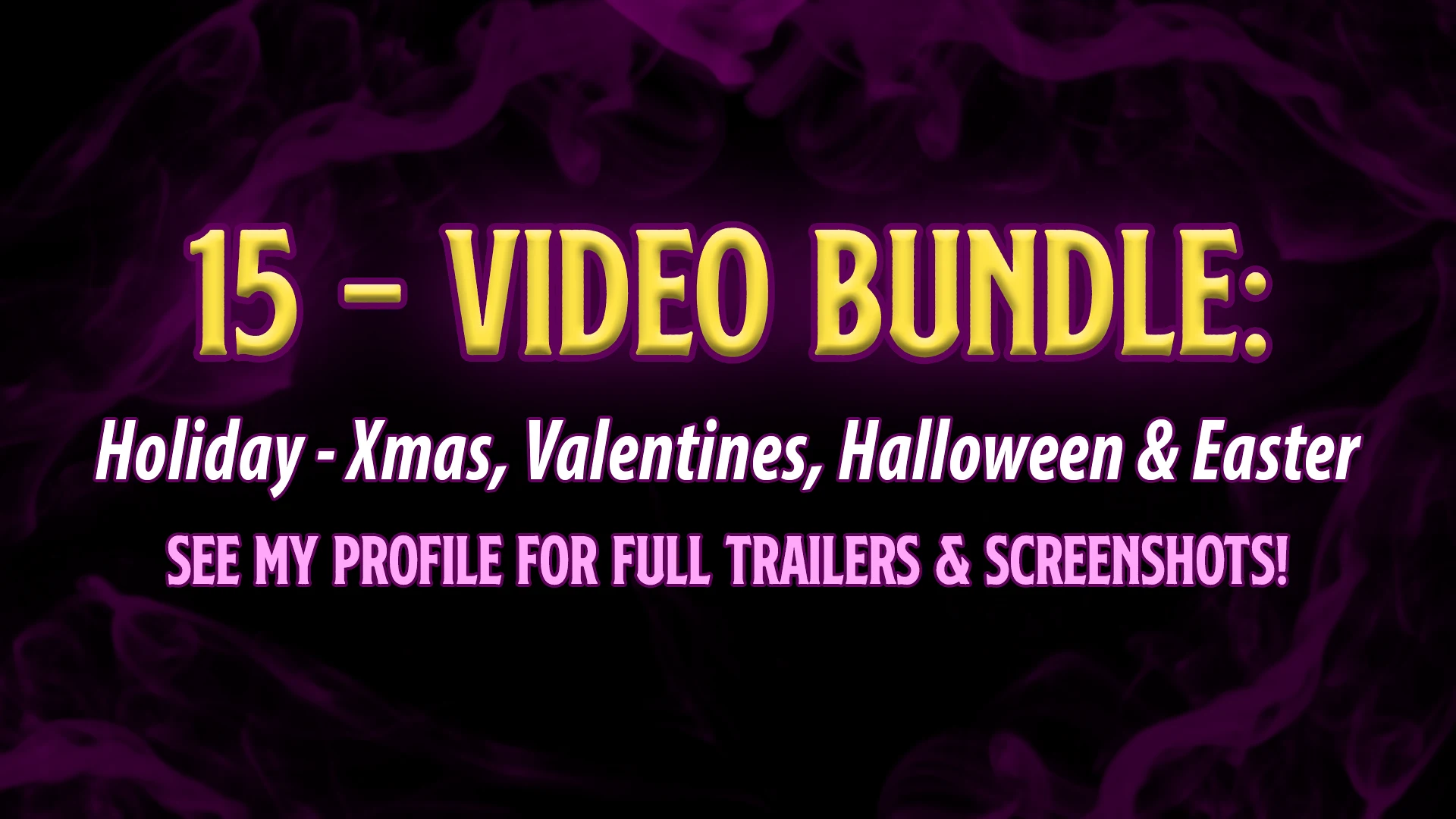- HOLIDAY THEMED - Bundle