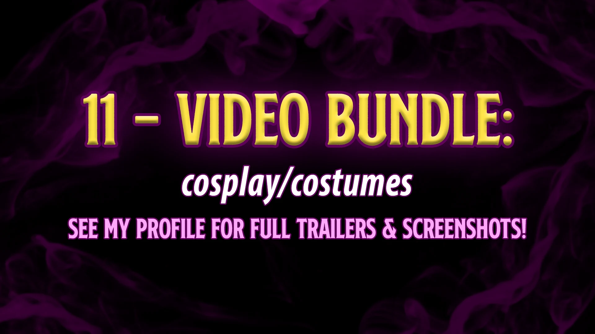 - COSPLAY - Bundle