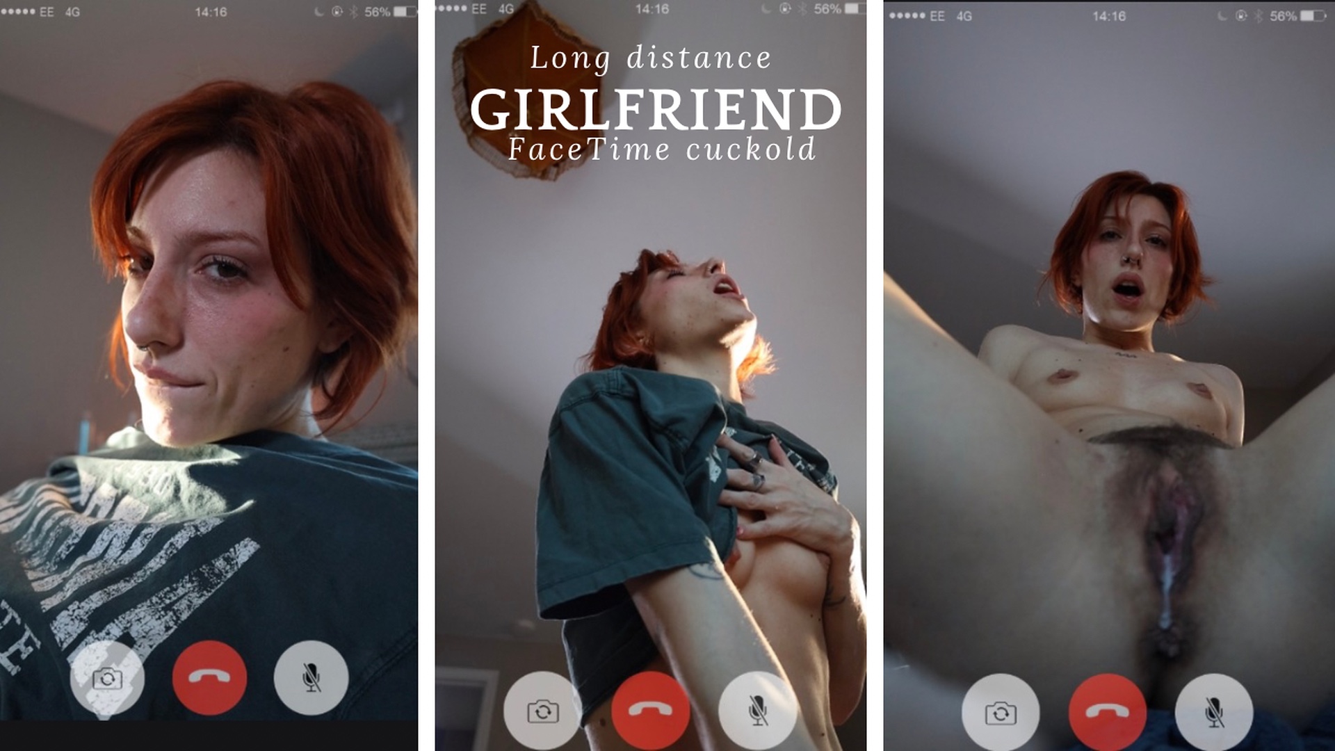 Long distance FaceTime Cuckold