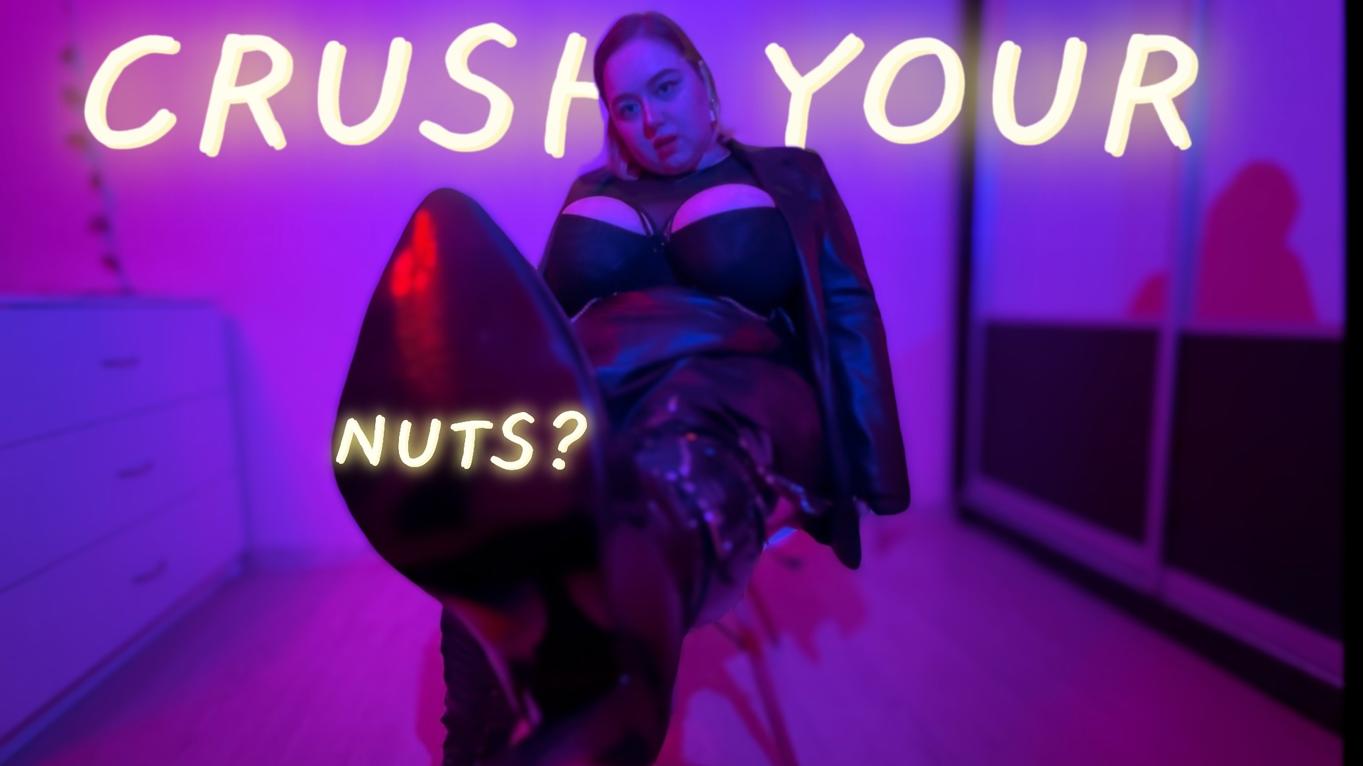 Boot Slut Gets His Balls Busted