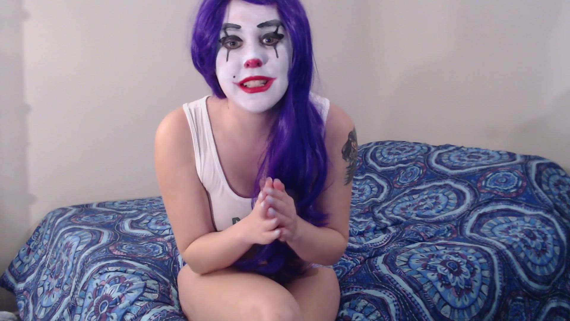 Your cock is too small for this clown