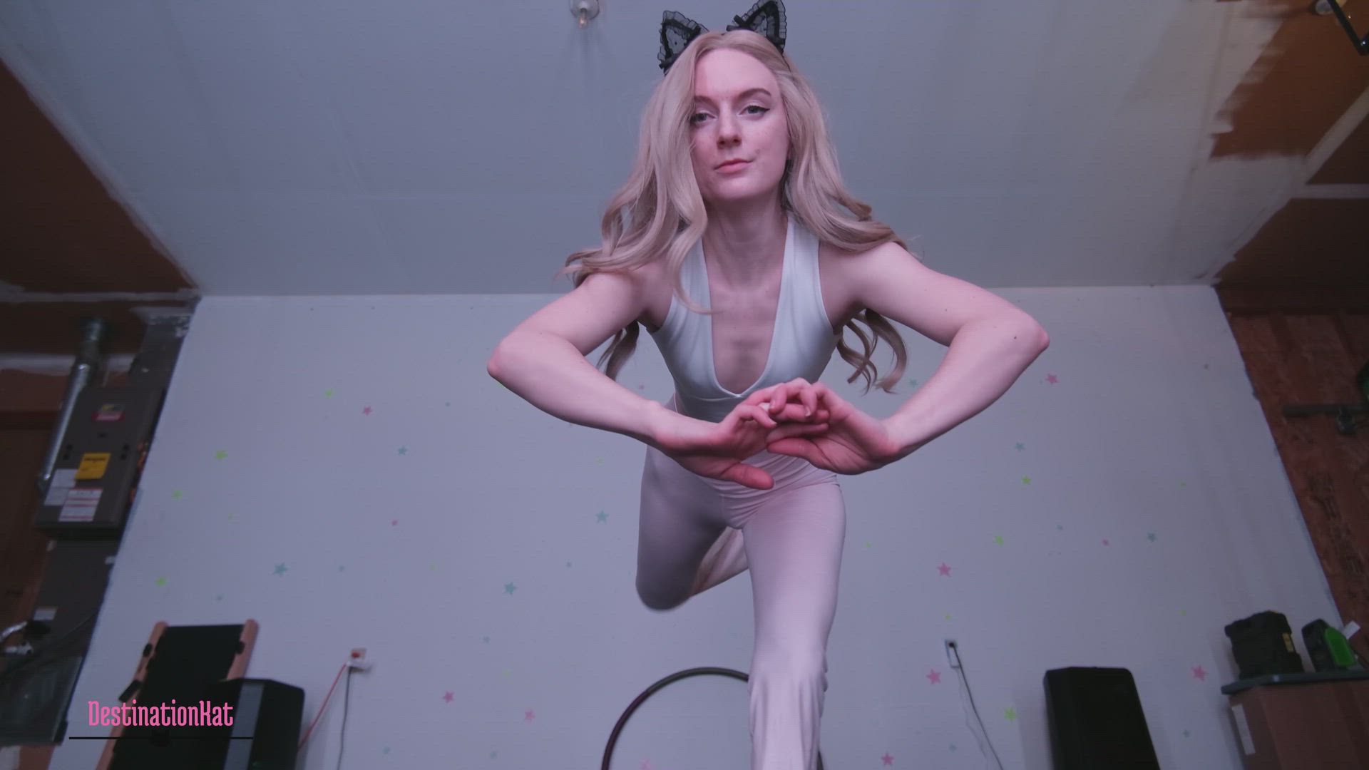 Working Out Clothed and Nude