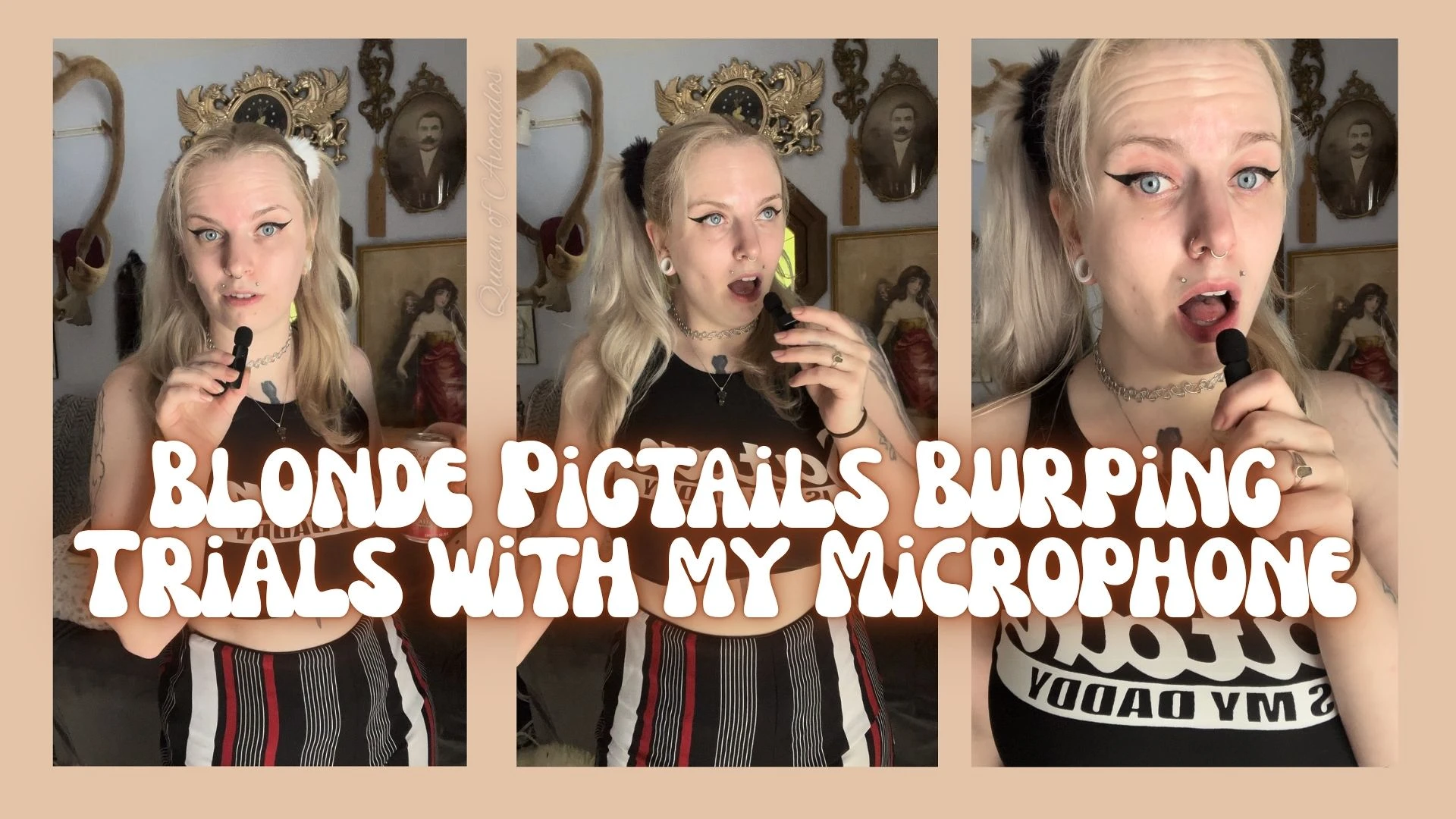 Pigtail Microphone Burps