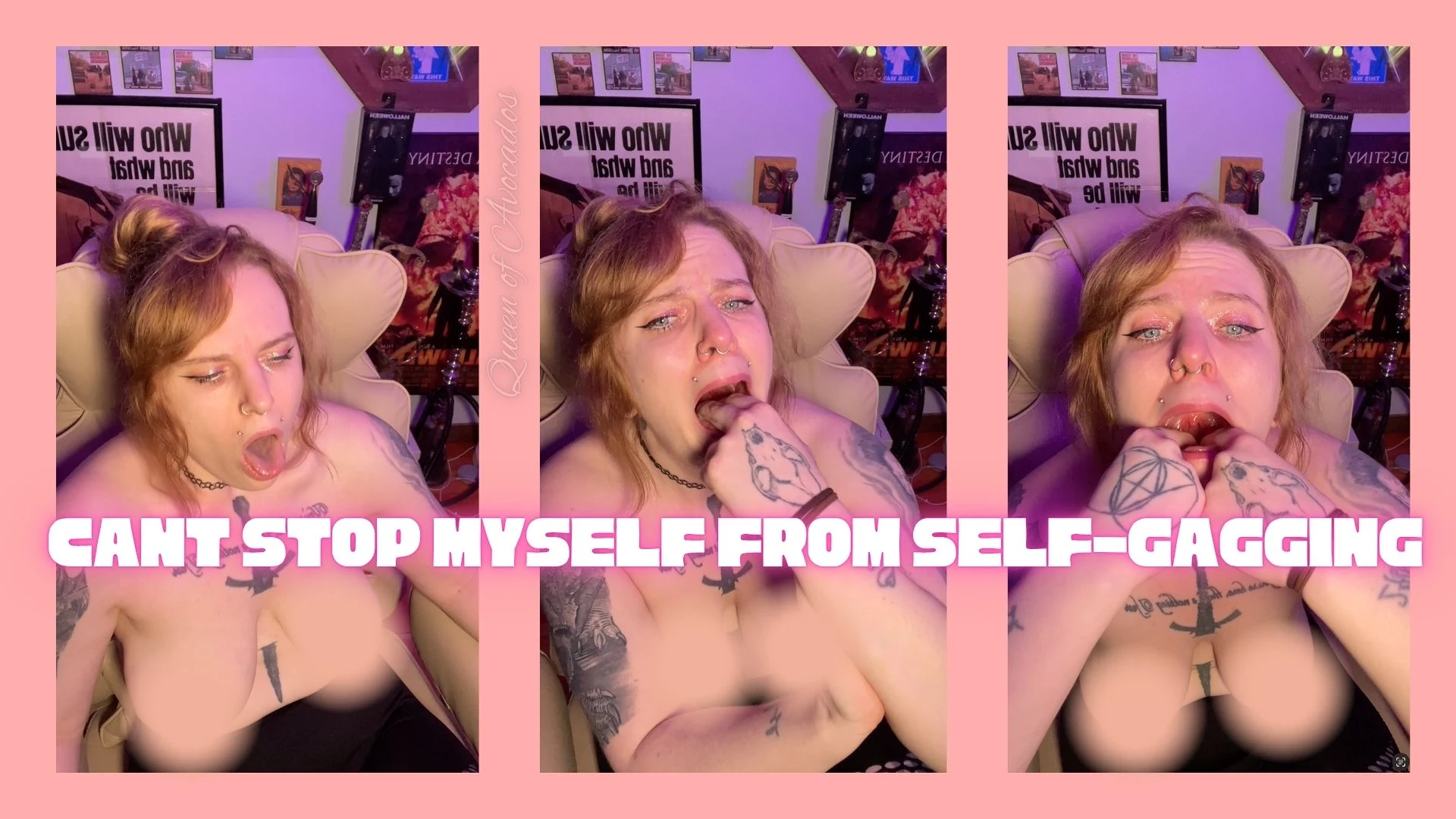 Cant Stop Self-Gagging