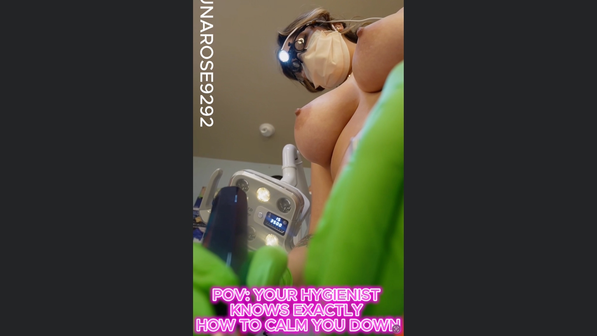 POV YOUR HYGIENIST KNOWS EACTLY HOW TO CALM YOU DOWN!