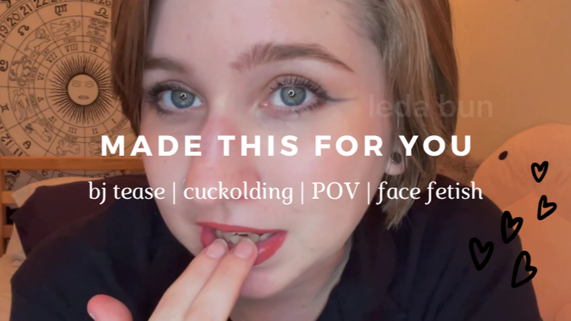 i made this for you bj tease