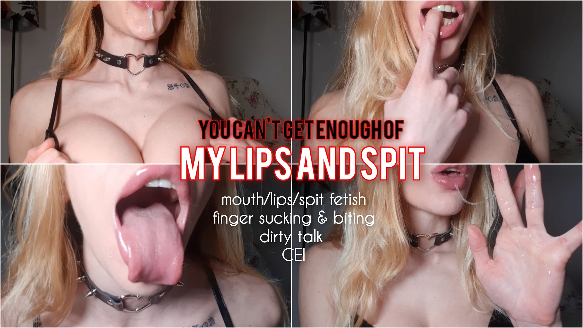 Can't Get Enough Of My Tits and Spit