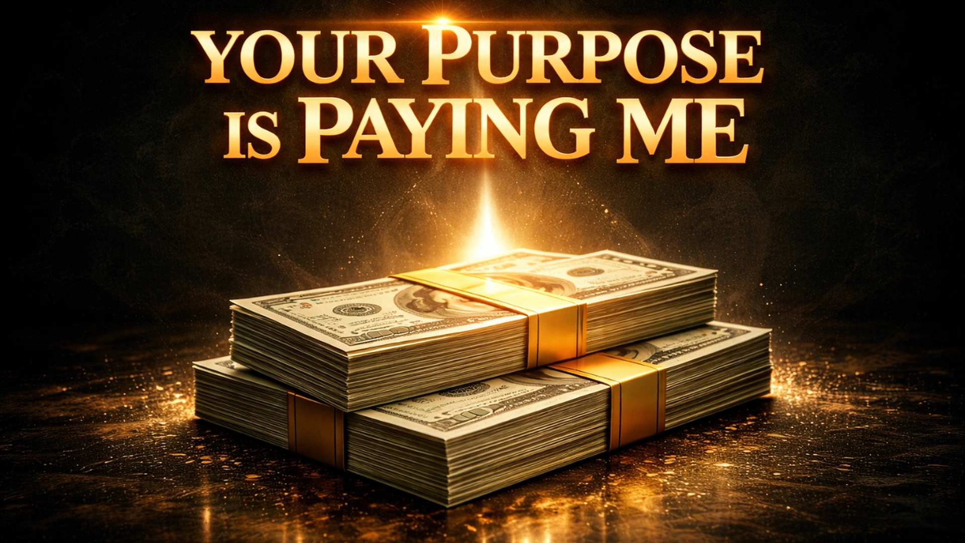 Your Purpose Is Paying Me