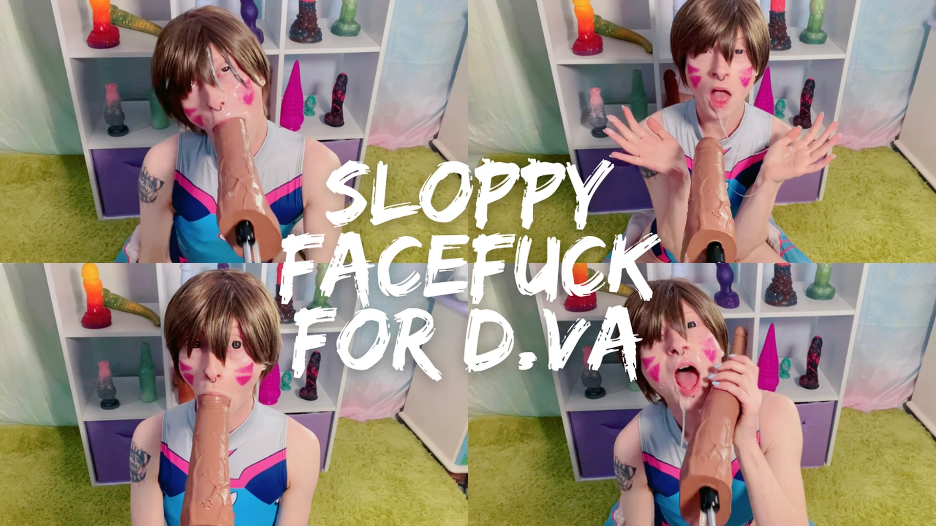 Sloppy Facefuck for D.Va