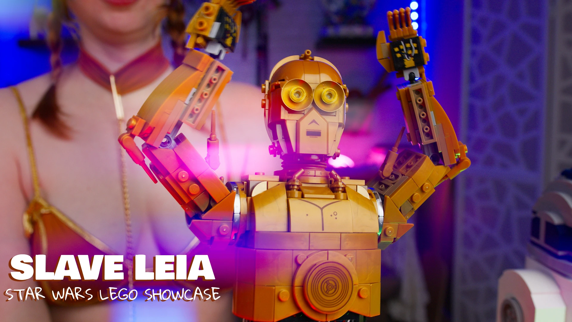 Slave Leia Lego Showcase