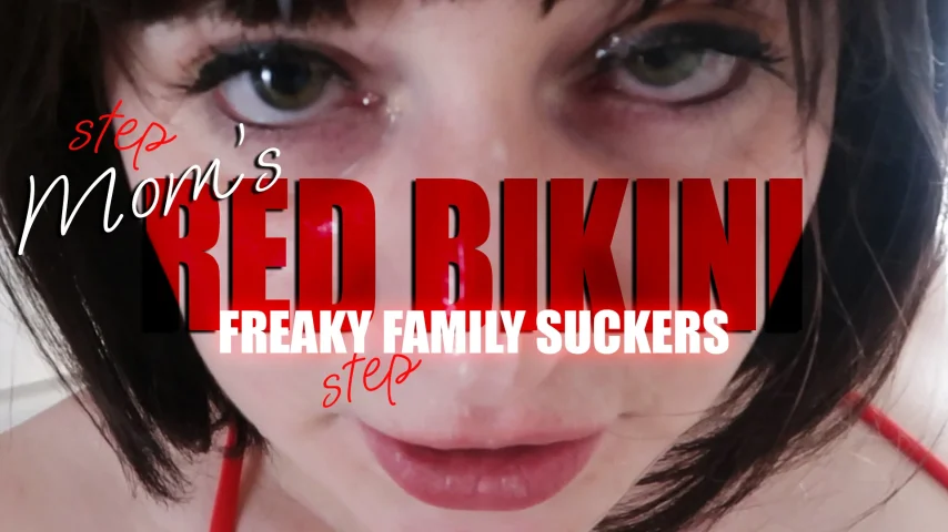 Step-Mom's Red Bikini
