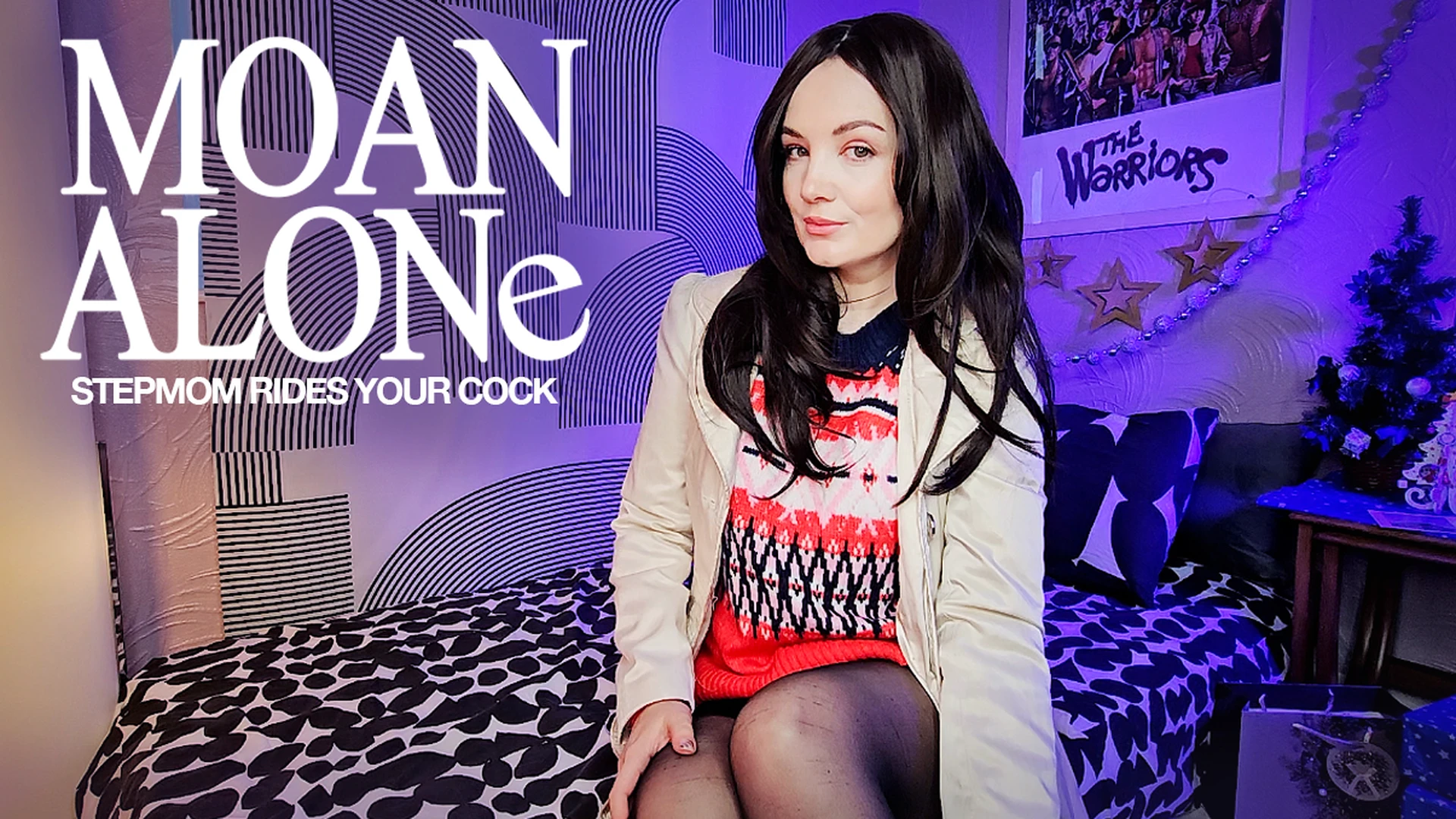 MOAN ALONE part 4 Stepmom rides your cock