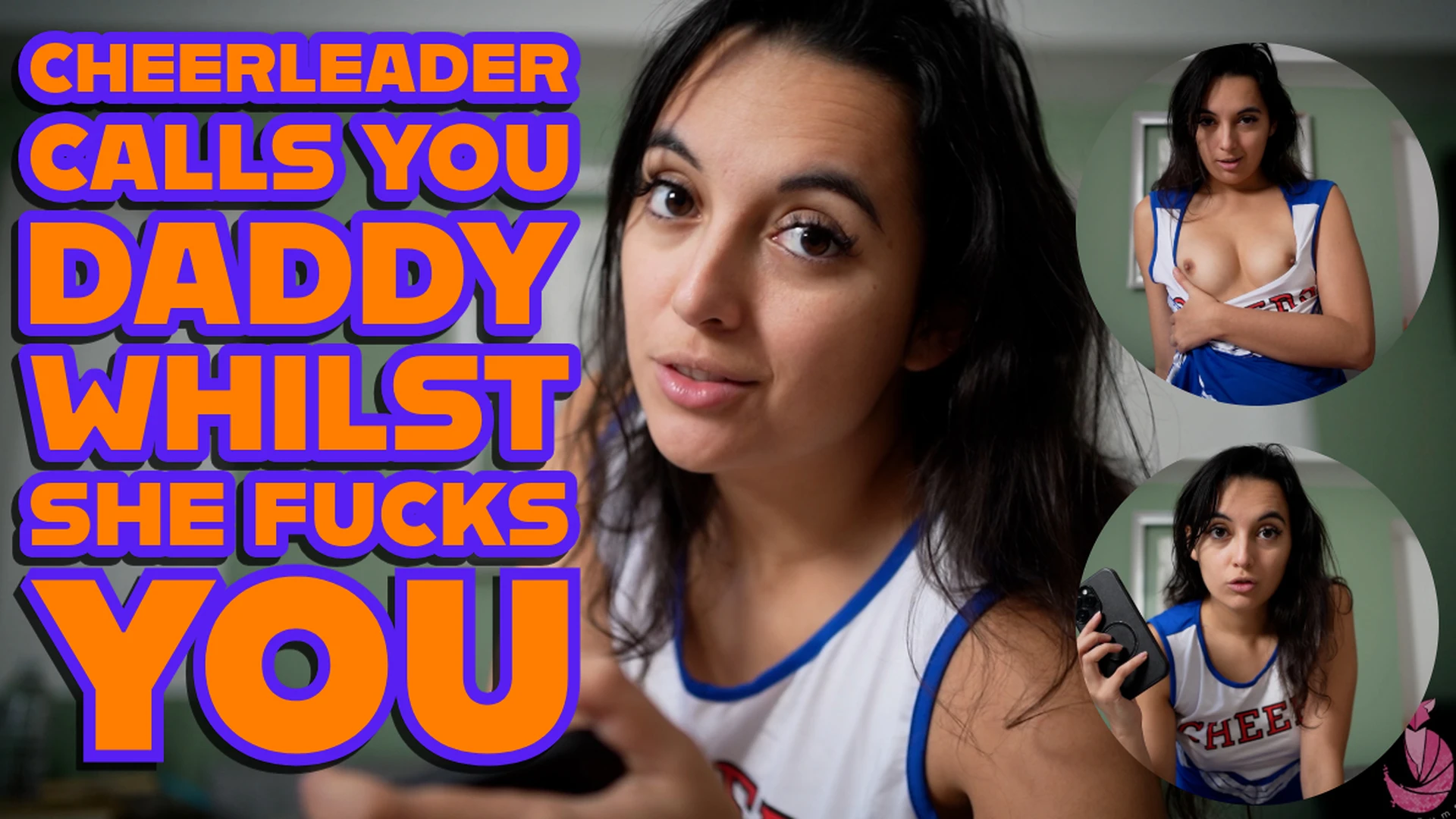 Cheerleader Calls You Stepdaddy Whilst She Fucks You