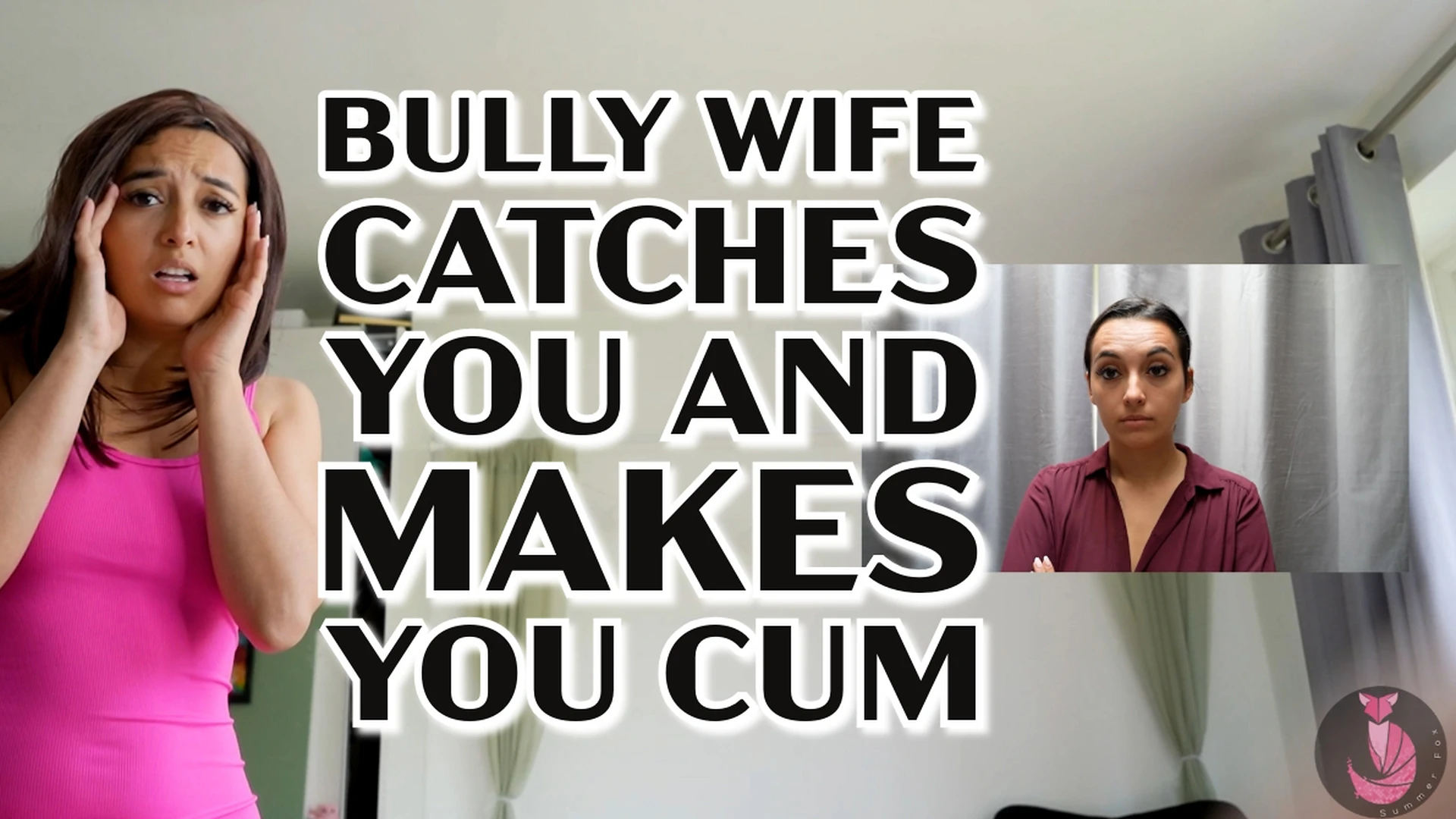 Bully Wife Catches You And Makes You Cum