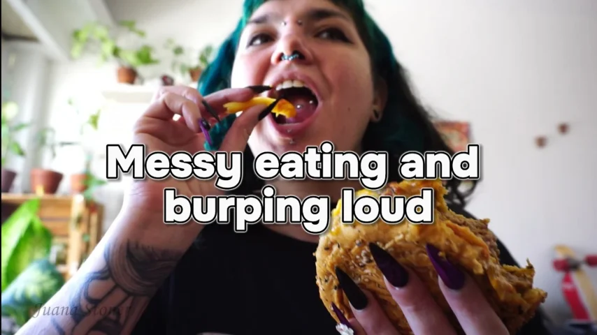 Messy Eating And Burping