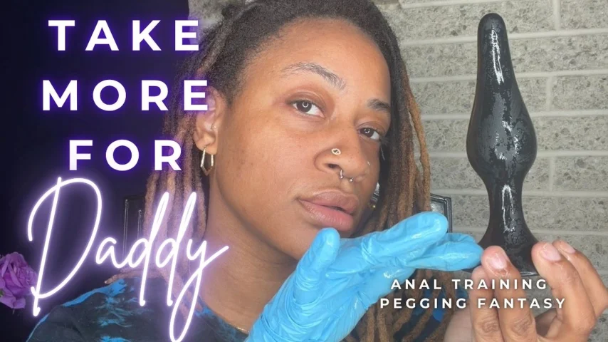 Anal Training, Pegging Fantasy, Tease & Denial with Temptress Mango