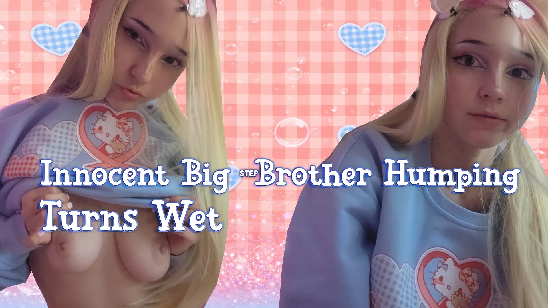 Innocent Big step-Brother Humping TURNS WET