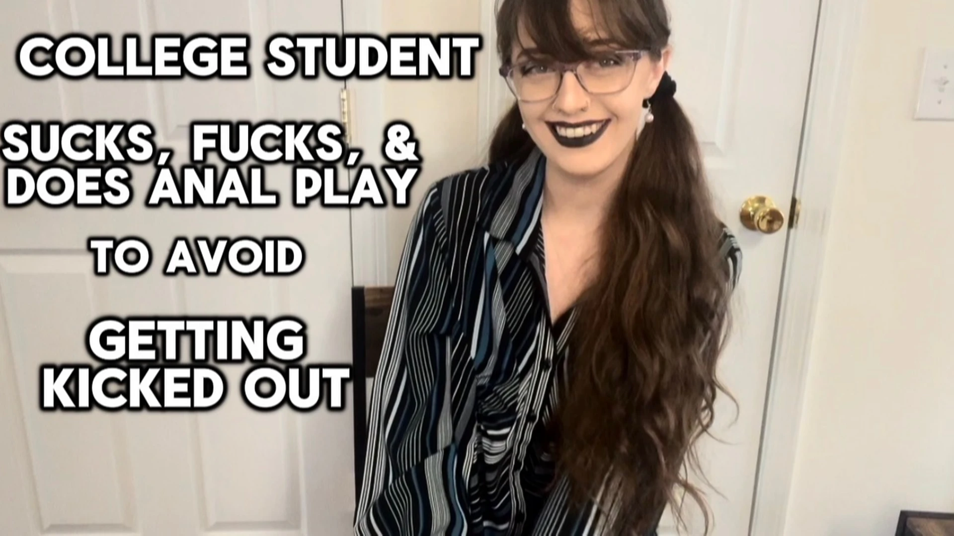 College Girl Sucks & Fucks the Dean
