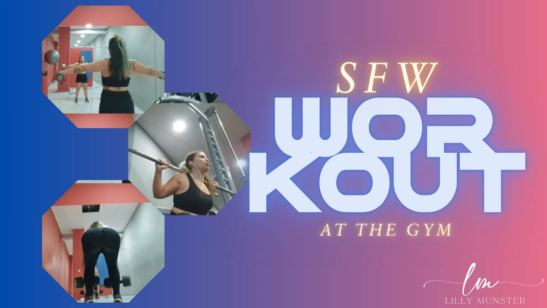 SFW - Workout At The Gym